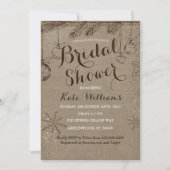Uitnodigingen voor de Winterbridal van Rustic Kraf (Voorkant)
