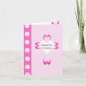 Uitnodigingen voor de zalige doop (Voorkant)