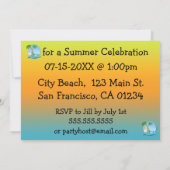 Uitnodigingen voor de zomervakantie van de Dreams (Achterkant)