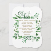 Uitnodigingen voor Doopfeest met Foto Jongen of Me (Achterkant)