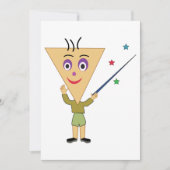 Uitnodigingen voor driekwart hoofdteken (Voorkant)