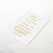 Uitnodigingen voor echte folie moslimbruiloft (Gedraaid)