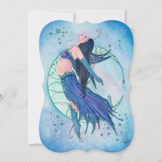 Uitnodigingen voor een babydouche van Renee L Lavo (Voorkant)