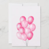 Uitnodigingen voor een babyfeestje (Achterkant)