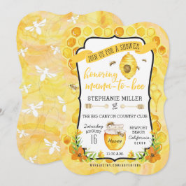 Uitnodigingen voor een babyshower bij