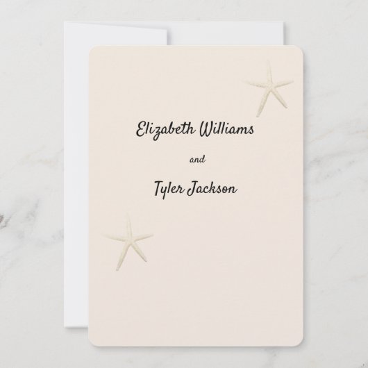 Uitnodigingen voor een bruiloft (Achterkant)