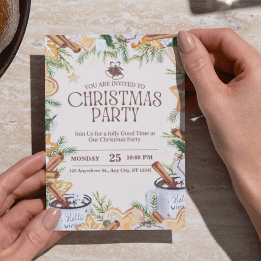 Uitnodigingen voor een creatief kerstfeest