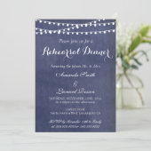 Uitnodigingen voor een diner voor een kalligrafie- (Staand voorkant)