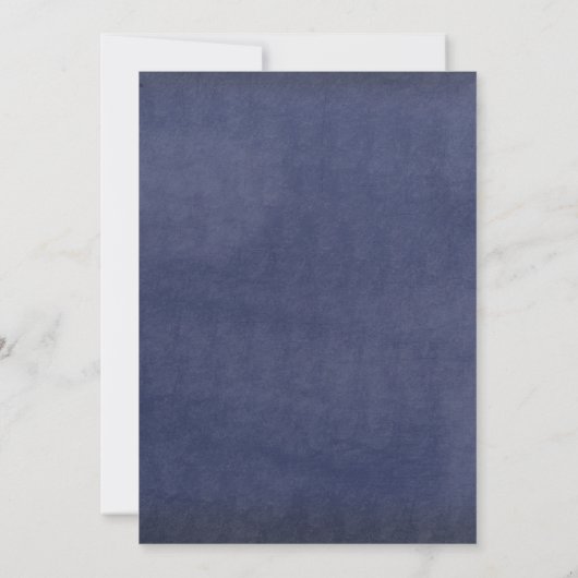 Uitnodigingen voor een diner voor een kalligrafie- (Achterkant)