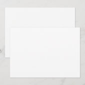 Uitnodigingen voor een engagementparty | Elegant e (Voorkant / Achterkant)