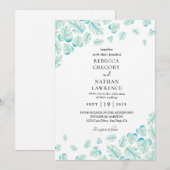 Uitnodigingen voor een geplande herfstbruiloft (Voorkant / Achterkant)