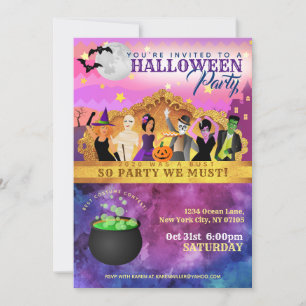 Uitnodigingen voor een Hallowen-feestje