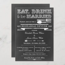 Uitnodigingen voor een heroefening van een drink v