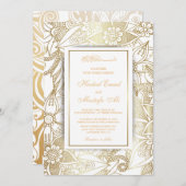 Uitnodigingen voor een moslimbruiloft (Voorkant / Achterkant)