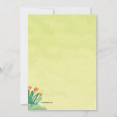 Uitnodigingen voor een picknick (Achterkant)