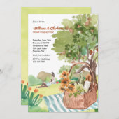 Uitnodigingen voor een picknick (Voorkant / Achterkant)