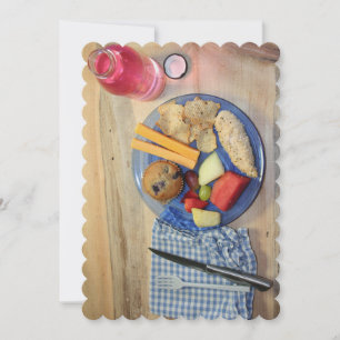 Uitnodigingen voor een smörgasbord-picknick