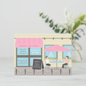 Uitnodigingen voor een verjaardagsfeestje in het F (Staand voorkant)