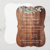 Uitnodigingen voor een volstrekte bruiloft (Voorkant / Achterkant)