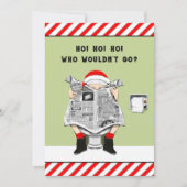 Uitnodigingen voor een volwassen vakantiefeest (Voorkant)