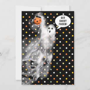 Uitnodigingen voor een volwassenen Halloweenfeest