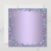 Uitnodigingen voor een zeemeerminverjaardagsfeest (Achterkant)