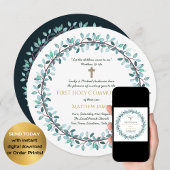 Uitnodigingen voor Eerste Heilige Communie Jongens