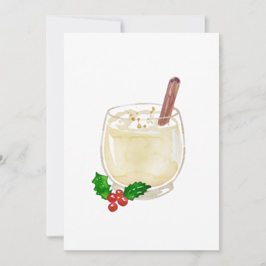 Uitnodigingen voor Eggnog (Voorkant)