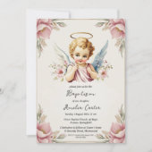 Uitnodigingen voor engelendoop (Voorkant)