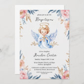 Uitnodigingen voor engelendoop (Voorkant / Achterkant)