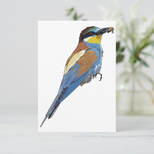 Uitnodigingen voor Europese bijeneter (Staand voorkant)