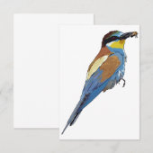 Uitnodigingen voor Europese bijeneter (Voorkant / Achterkant)