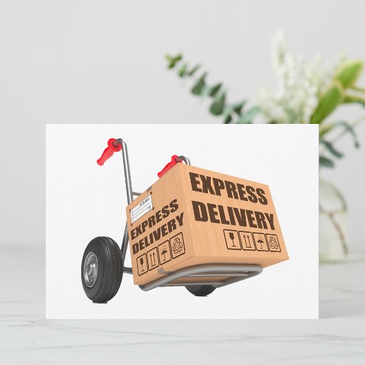 Uitnodigingen voor expreslevering