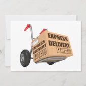 Uitnodigingen voor expreslevering (Voorkant)