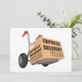 Uitnodigingen voor expreslevering (Staand voorkant)