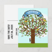 Uitnodigingen voor familiebijeenkomsten (Voorkant / Achterkant)