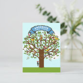 Uitnodigingen voor familiebijeenkomsten (Staand voorkant)