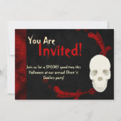 Uitnodigingen voor Fanged Skull (Voorkant)