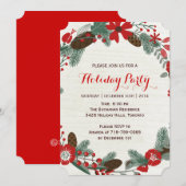 Uitnodigingen voor feestdag (Voorkant / Achterkant)