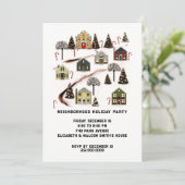 Uitnodigingen voor feestdag (Staand voorkant)