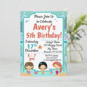 Uitnodigingen voor feestdagen (Staand voorkant)