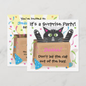 Uitnodigingen voor feestdagen (Voorkant / Achterkant)