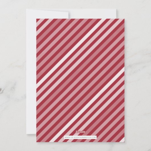 Uitnodigingen voor feestdagen in Confetti (Achterkant)