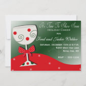 Uitnodigingen voor feestdagen of kerstfeestdagen (Voorkant)