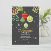 Uitnodigingen voor feestelijke feestdagen (Staand voorkant)