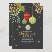 Uitnodigingen voor feestelijke feestdagen (Voorkant / Achterkant)