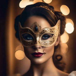 Uitnodigingen voor feesten - Mardi Gras Thema