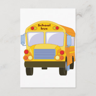 Uitnodigingen voor Gele School Bus
