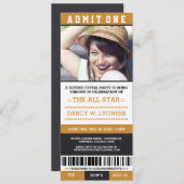 Uitnodigingen voor geslacht onthulling feestje met (Voorkant / Achterkant)