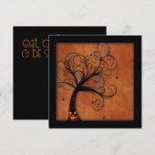 Uitnodigingen voor gevlekte bossen (Voorkant / Achterkant)